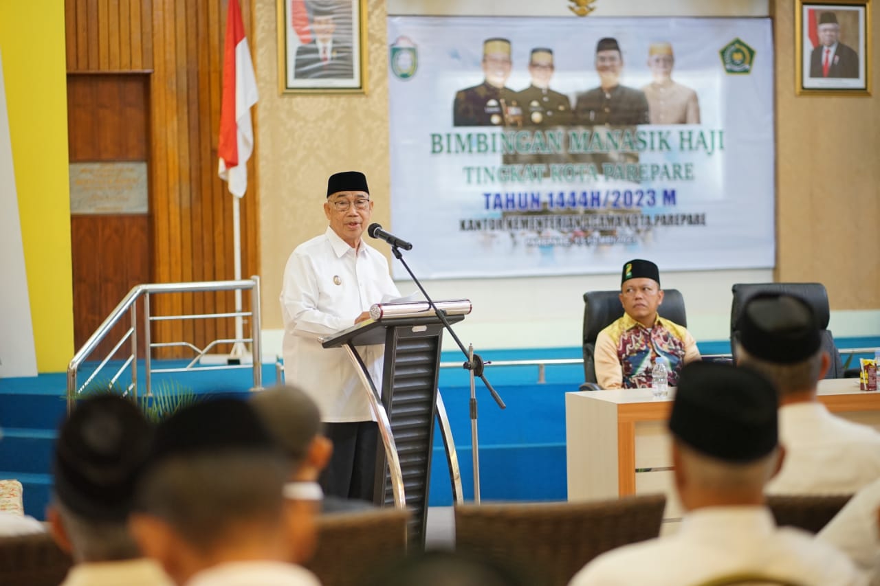 Hadiri Manasik Haji, Pangerang Rahim Pesan Jaga Nama Baik Parepare di Tanah Suci