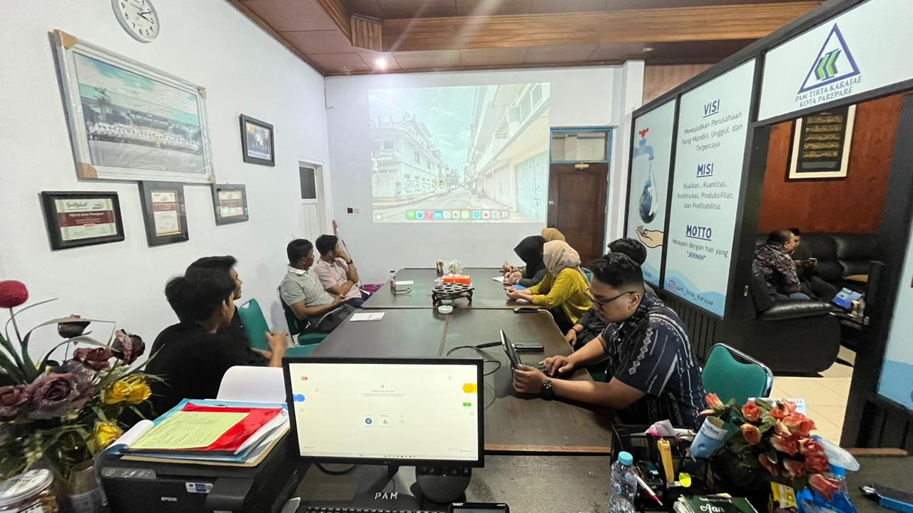 Menuju Perusahaan Modern, PAM Tirta Karajae Gelar One Day Training Smart Grid Water Manajemen 