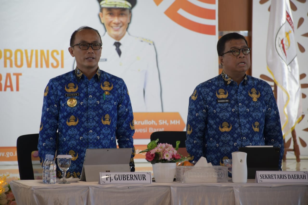 Rapim Pemprov Sulbar, Prof Zudan Ingin Hadirkan Birokrasi yang Gesit dan Responsif