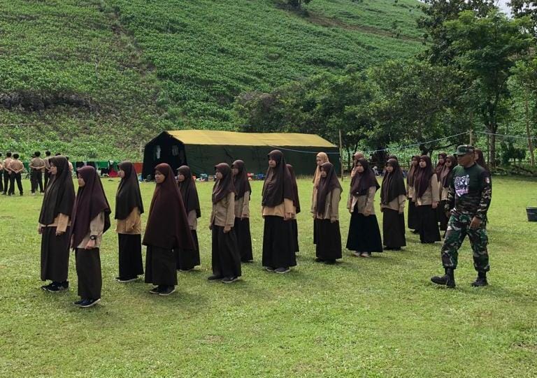 Bekerjasama Dengan Kodim 1407 Bone, Sekolah Islam Athirah Bone Sukses Adakan Program Bela Negara