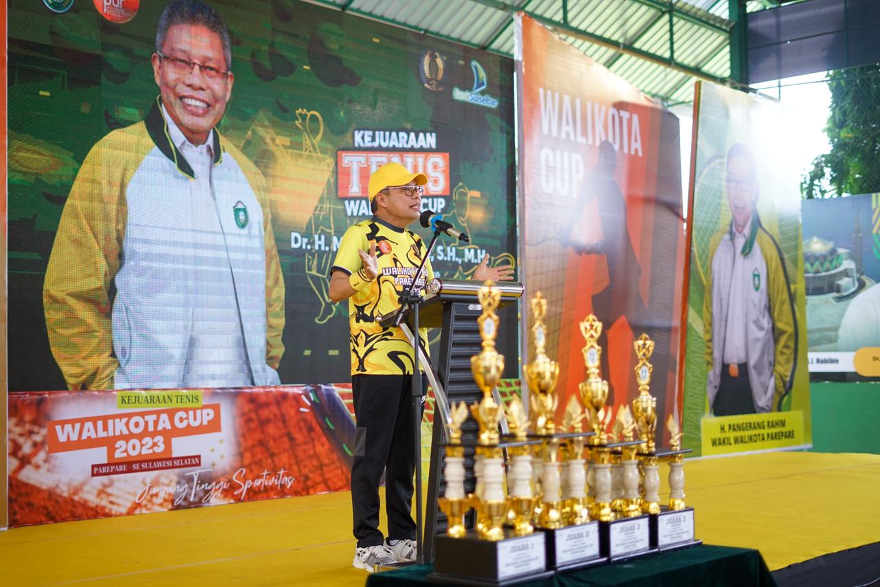 Kejuaraan Tenis Wali Kota Cup Dukung Industri Olahraga Parepare, Taufan Pawe Siap Terus Gelar Turnamen Regional