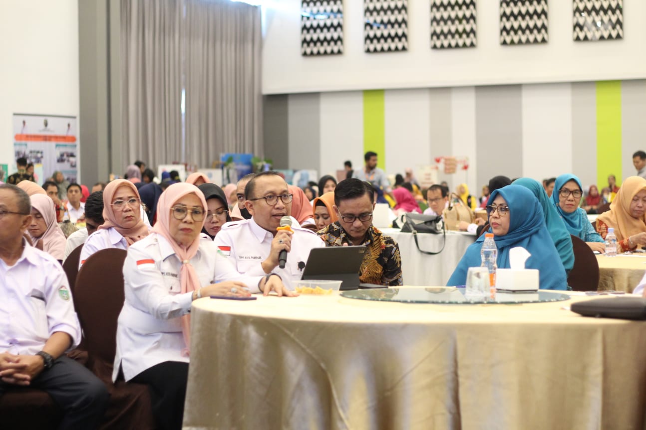 Kadis PPKB Parepare Pimpin Jajaran Ikuti Penilaian Kinerja Aksi Konvergensi Stunting Sulsel