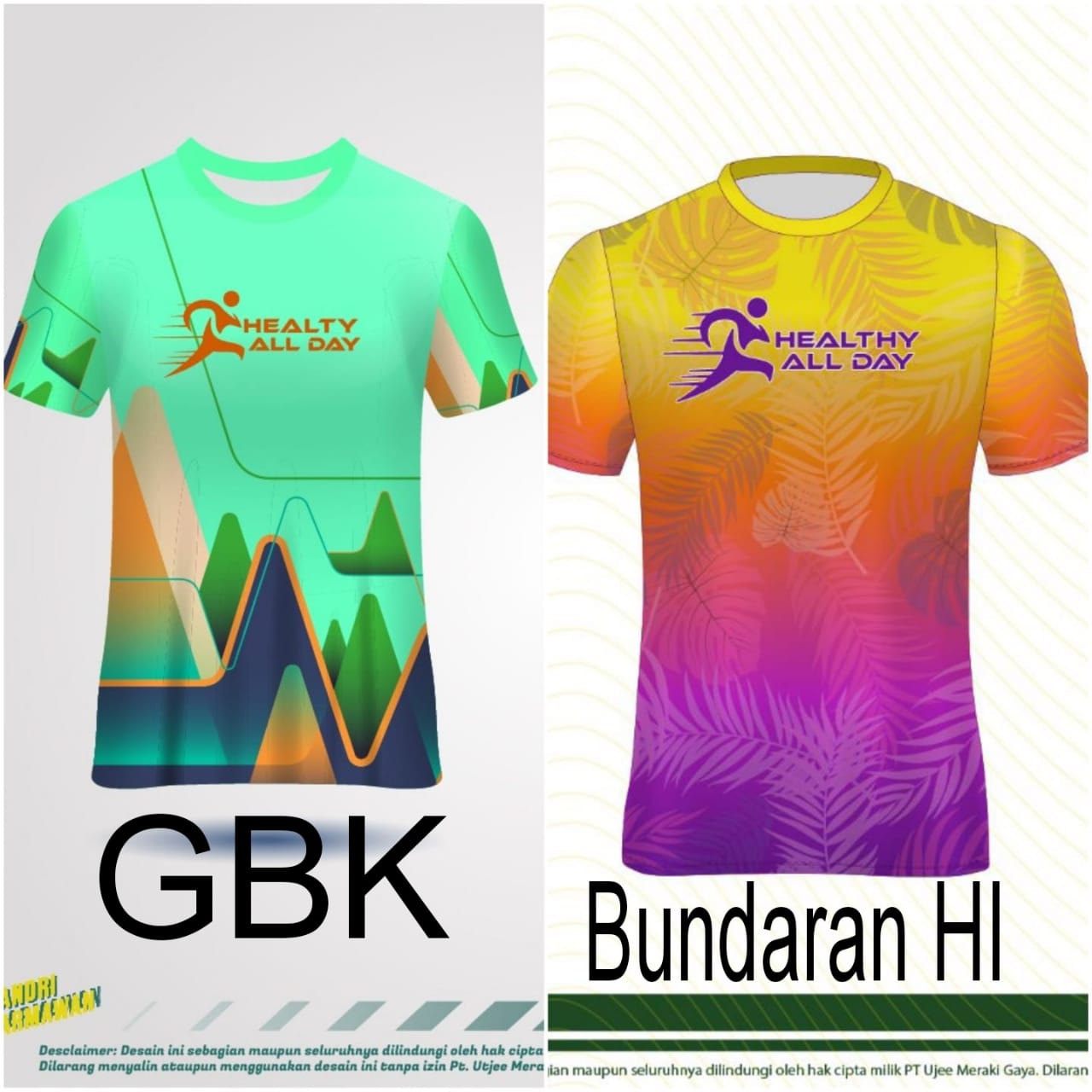 Jelang Jogging Jakarta Juni 2023, Jersey Healthy All Day Parepare Banyak Peminat 