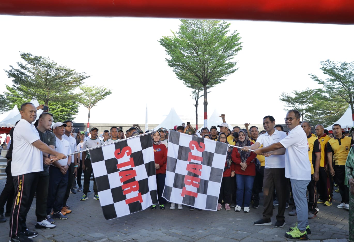 Momentum Hari Bhayangkara, Pemkot Makassar dan TNI-Polri Wujudkan Kondusifitas Kawal Tahun Politik