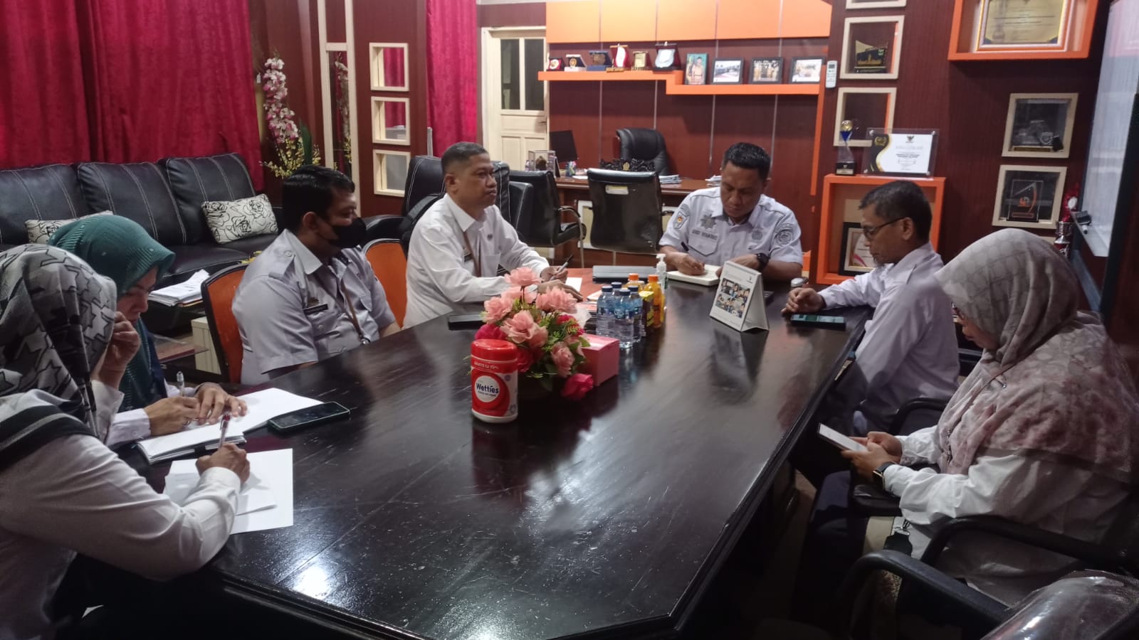 Bahas EPSS Tahun 2023, Diskominfo-SP Sulsel dan BPS Sulsel Gelar Rapat Sosialisasi