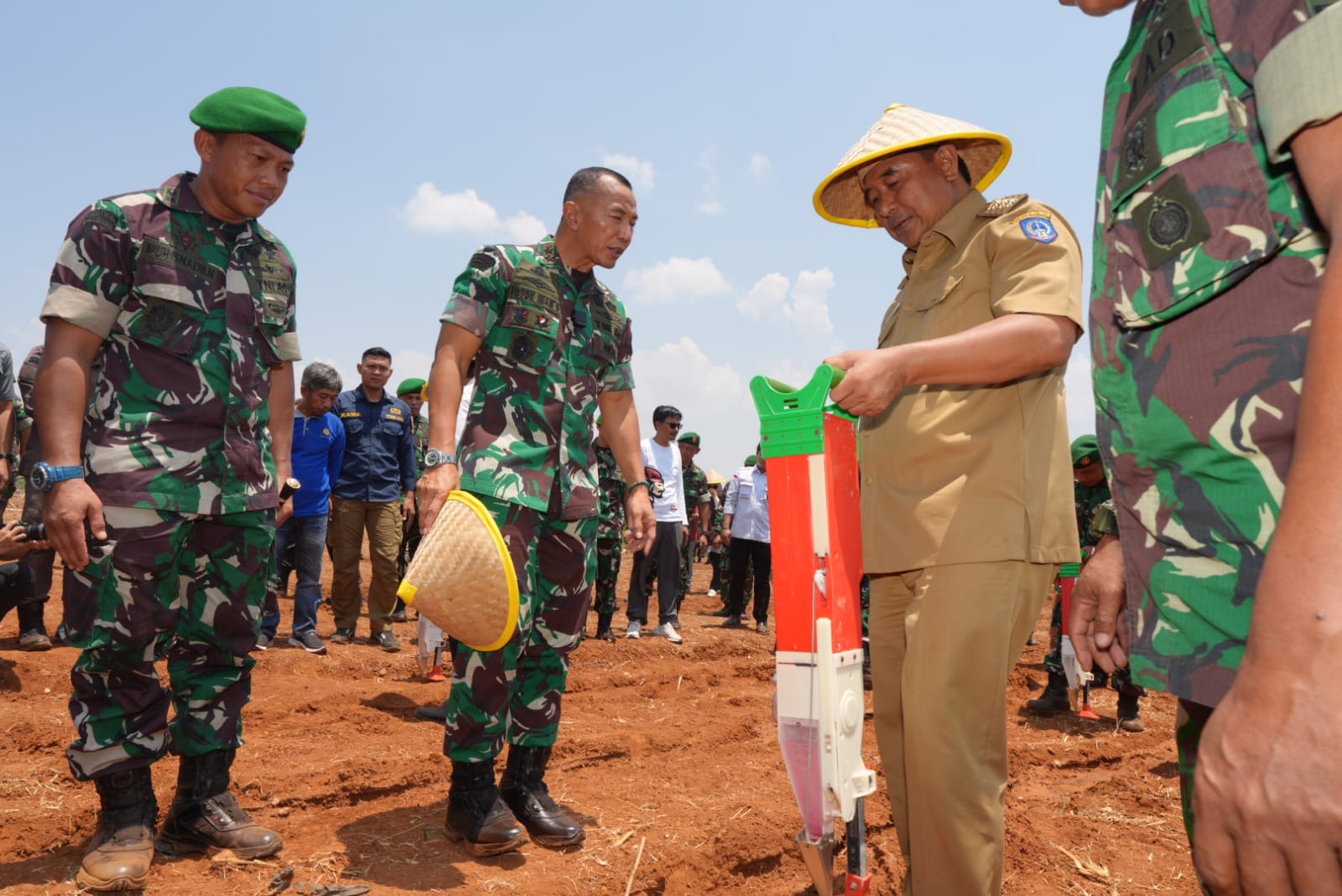 23 Titik Lahan Milik TNI AD Disiapkan, Bentuk Dukungan Pangdam XIV Hasanuddin untuk Program Budidaya Pisang Pemprov Sulsel