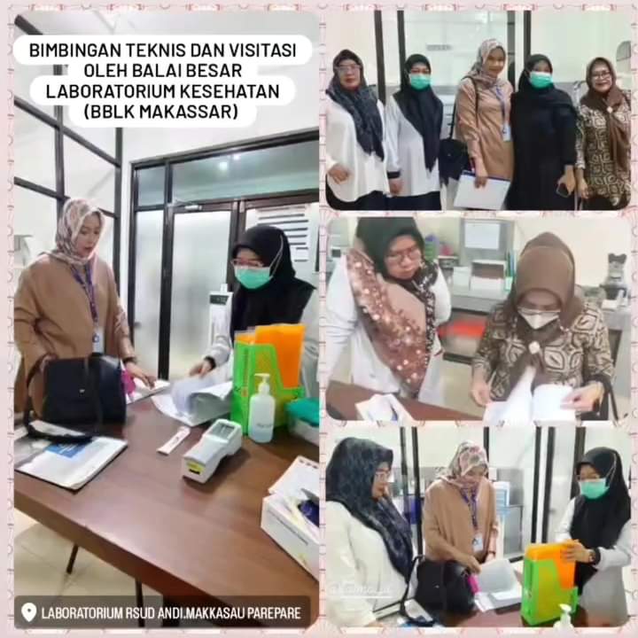 BBLK Makassar Bimbingan Teknis dan Visitasi di RSUD Andi Makkasau