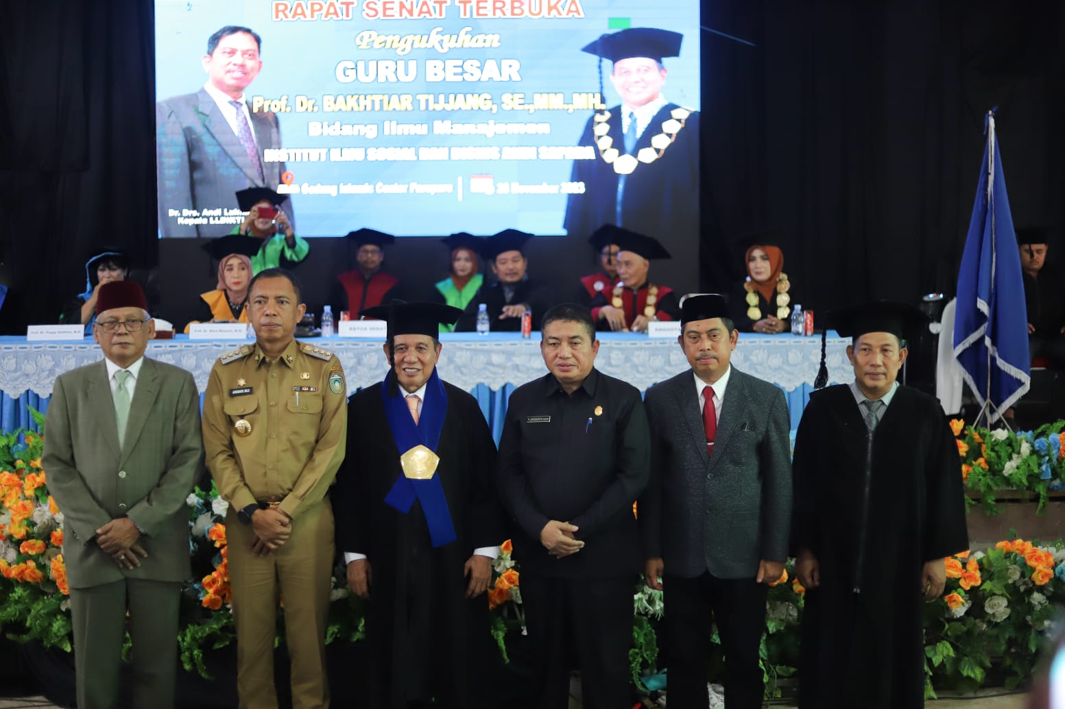 Ucapkan Selamat Pengukuhan Guru Besar Prof Bakhtiar Tijjang, Pj Wali Kota Akbar Ali Mohon Dukungan Selama Pimpin Parepare