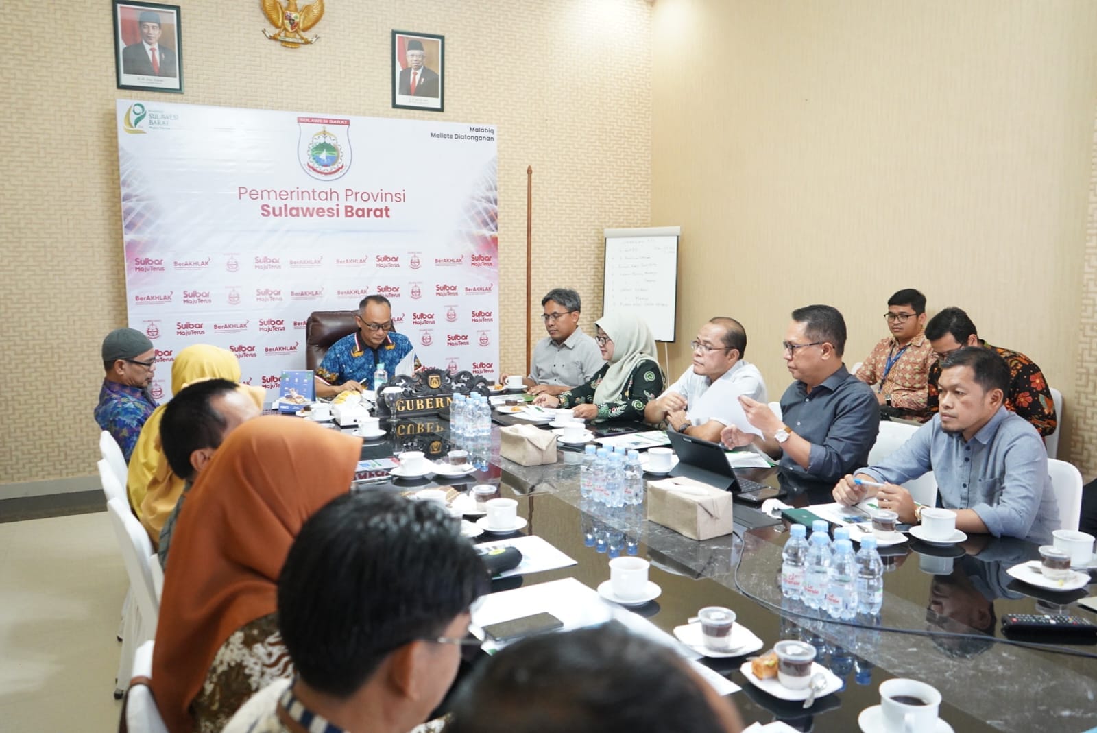 Pj Gubernur Terima Forum Komunikasi Ekonomi Fiskal Sulbar