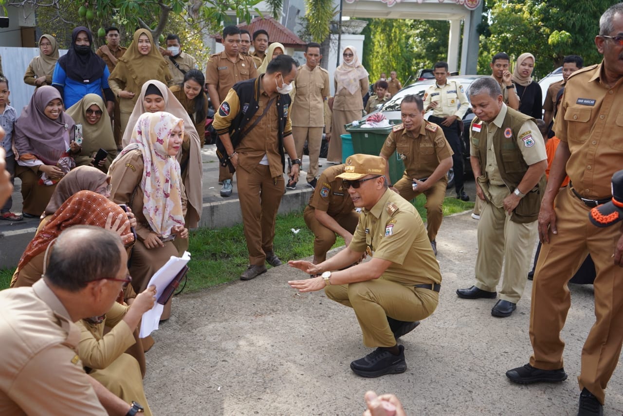 Komplek Perkantoran Gubernur Sulbar Kini Miliki Sirene Early Warning System  
