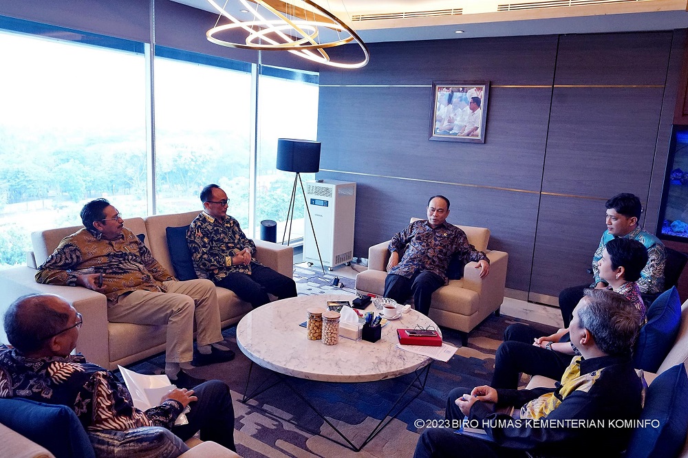 Atasi Blank Spot di Sulbar, Pj Gubernur Minta Dukungan Pembangunan Command Center dan BTS ke Menkominfo