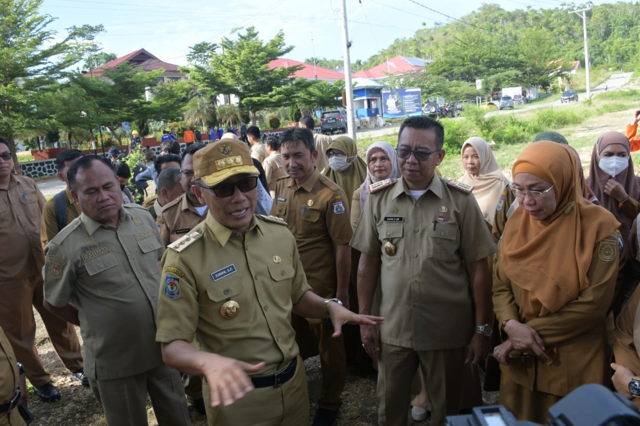 Kadis Dikbud Dampingi Pj Gubernur Sulbar pada Simulasi Sirine EWS