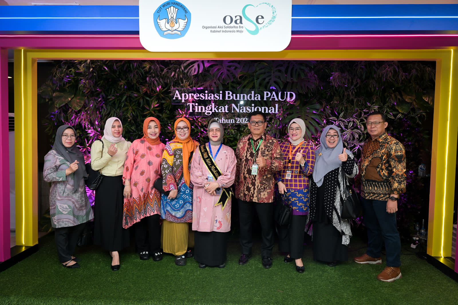 Bunda PAUD Makassar Hadiri Apresiasi Bunda PAUD Tingkat Nasional Tahun 2023