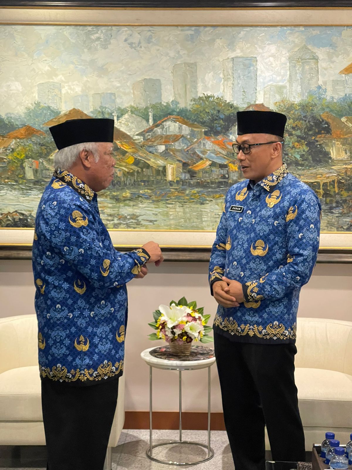 Ingin Dukungan Pembangunan Infrastruktur Lebih Banyak, Pj Gubernur Sulbar Temui Menteri PUPR di Jakarta