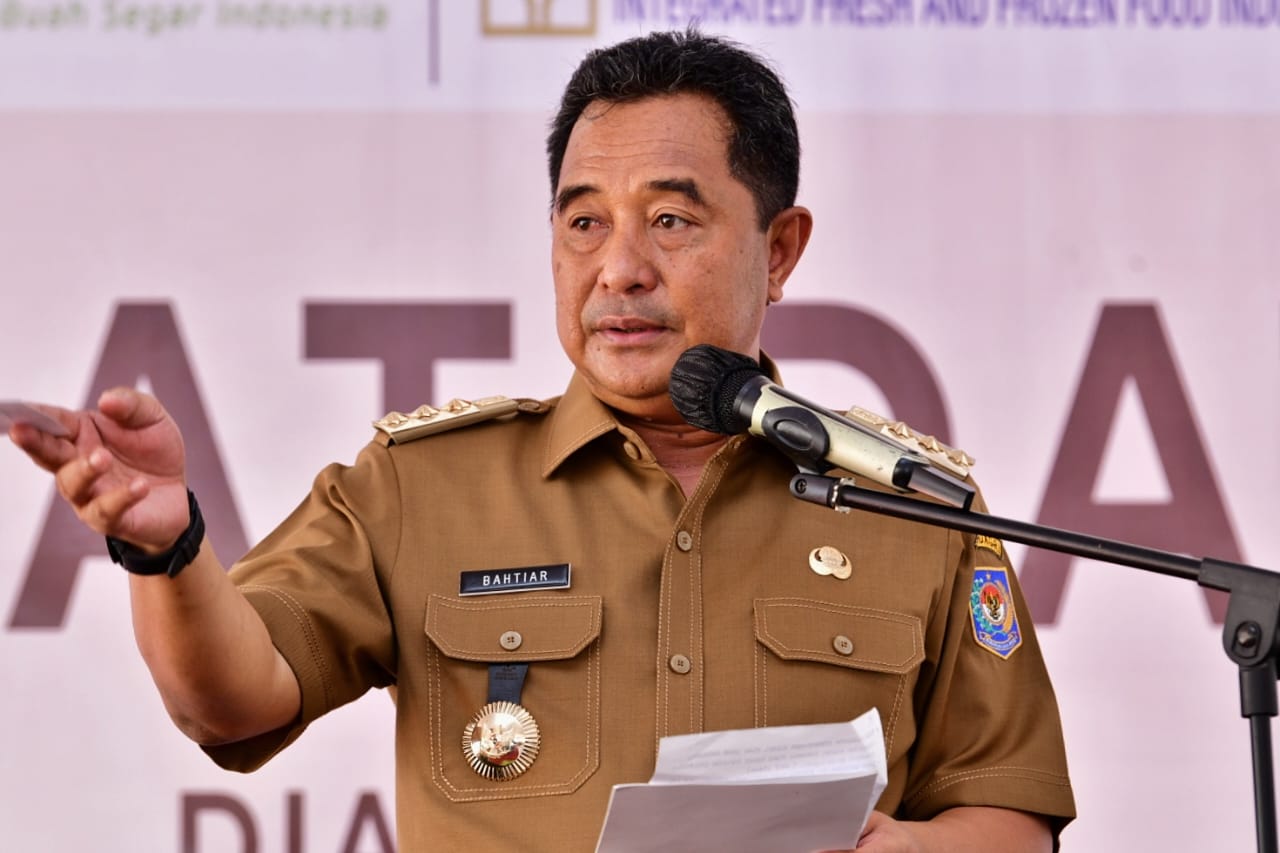 Groundbreaking Packing House dan Ripening Pisang Cavendish, Pj Gubernur Bahtiar: Hilirnya Produksi Sebanyak Apapun Sudah Ada Pasarnya  