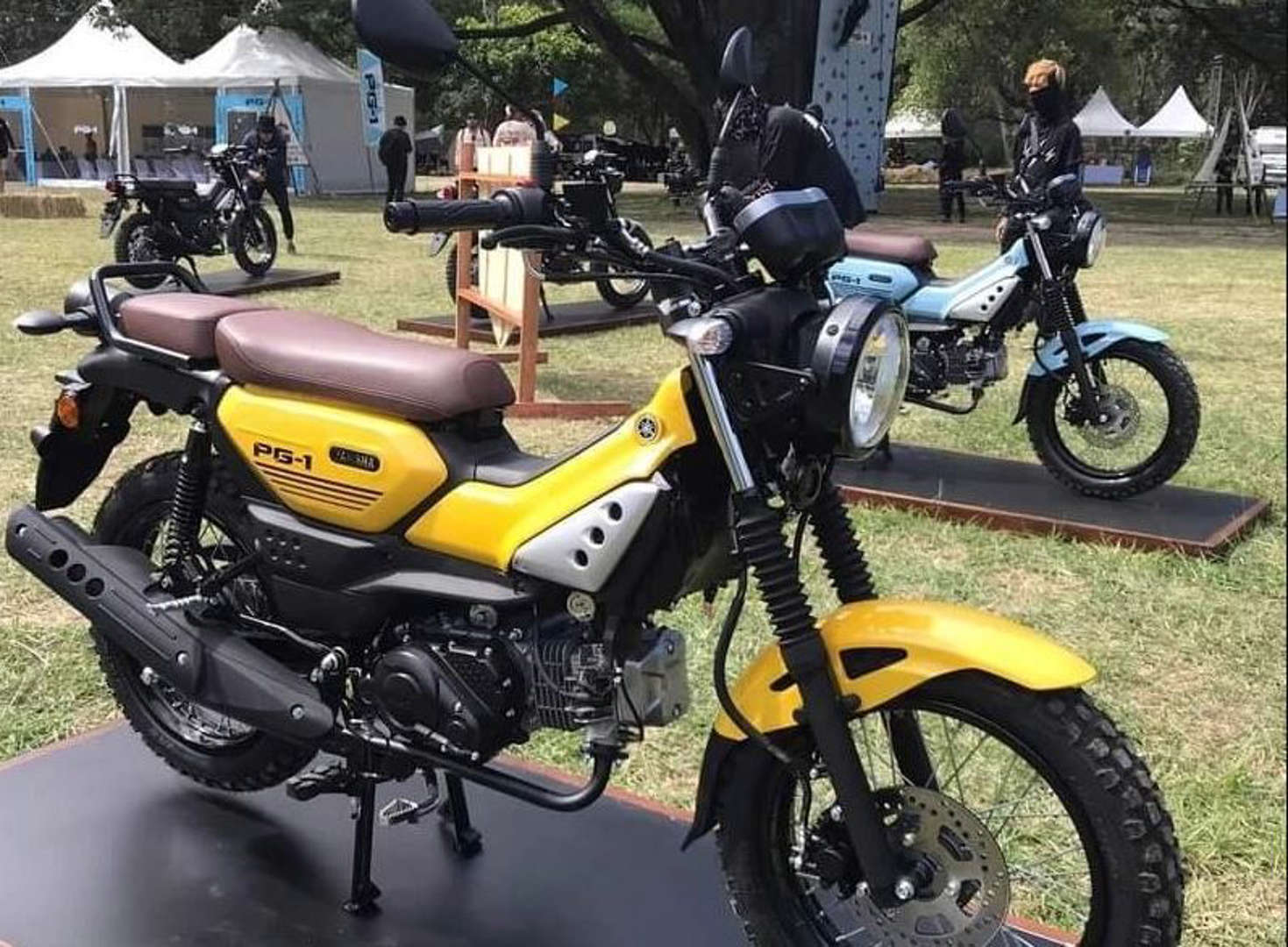 Yamaha Luncurkan Bebek Trail Baru, Bernuansa Motor Retro