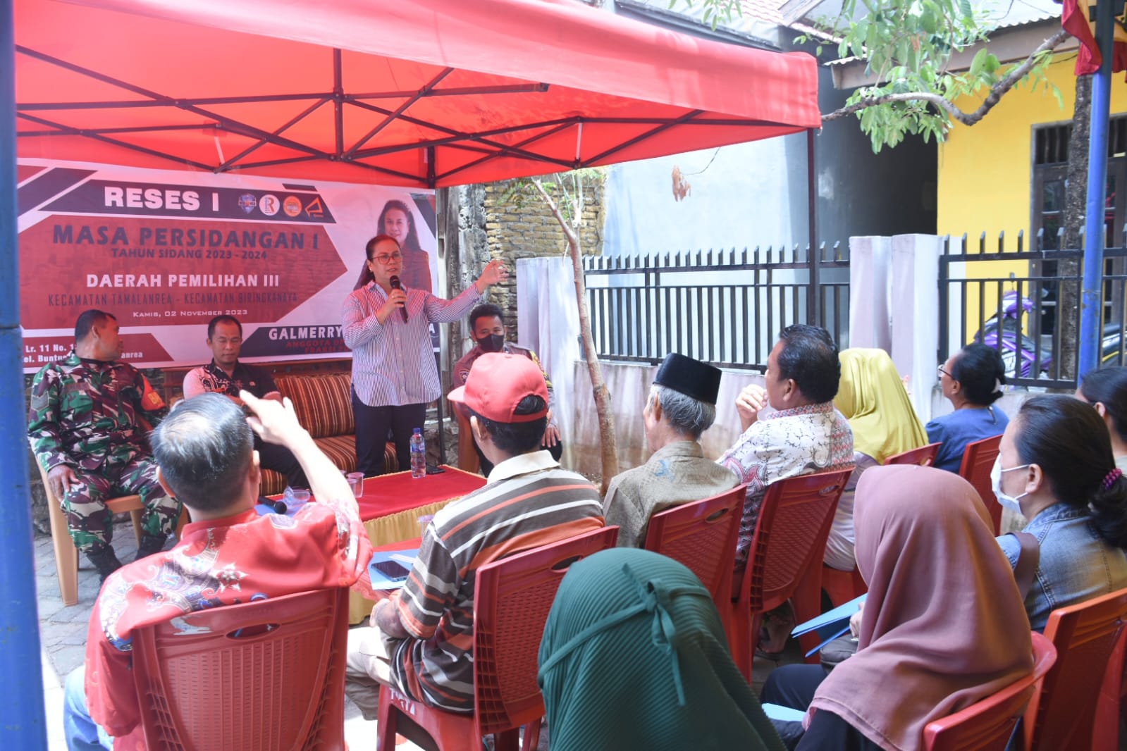 Anggota Dewan Galmerrya Kondorura Reses di Tamalanrea, Warga Keluhkan Drainase, Bansos hingga Tiang Listrik