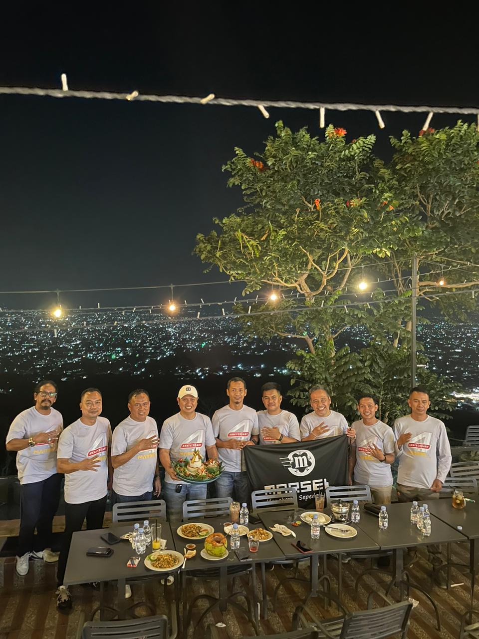 Anniversary 4 Tahun komunitas MarseL, Adakan Syukuran di Bukit Doda Palu