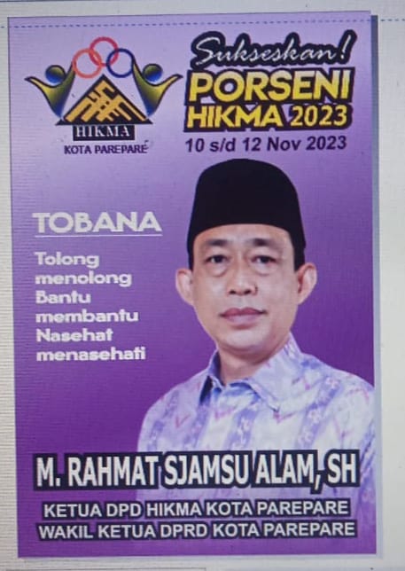 Sukses Porseni Hikma Parepare, RSA Berterima Kasih ke Pj Wali Kota, Puji Warga Massenrempulu Kompak