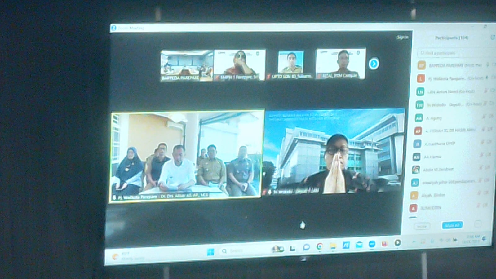 Pemkot Parepare Bekerjasama dengan BSKDN Kemendagri dan LAN RI Gelar Lab Inovasi