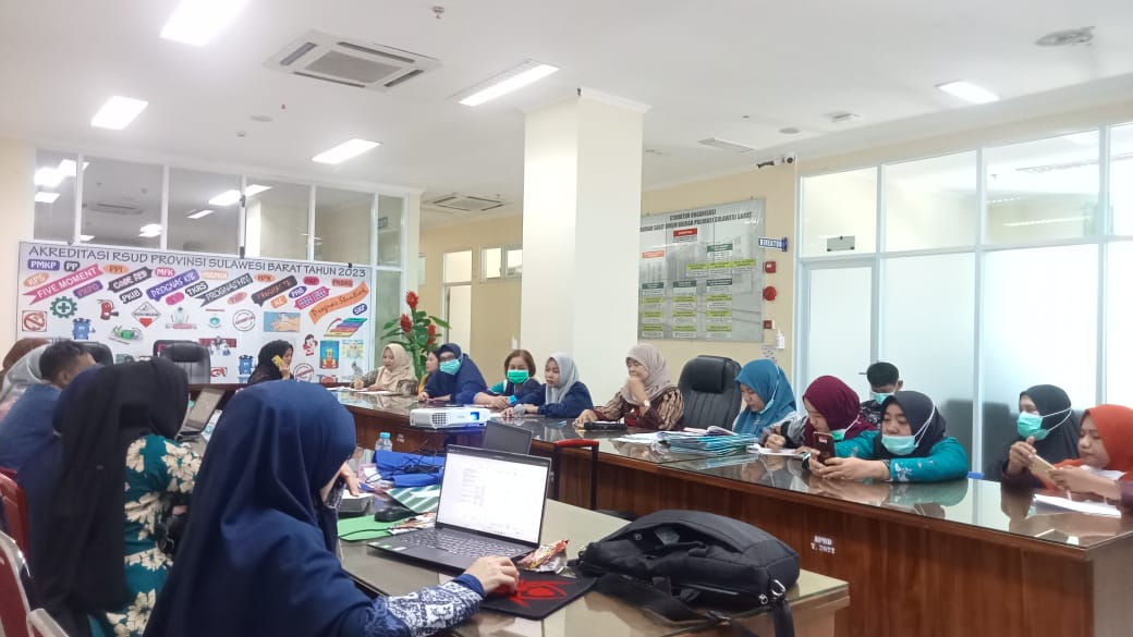 RSUD Sulbar Rapat Desk RAK APBD dan RAB BLUD Pokok 2024