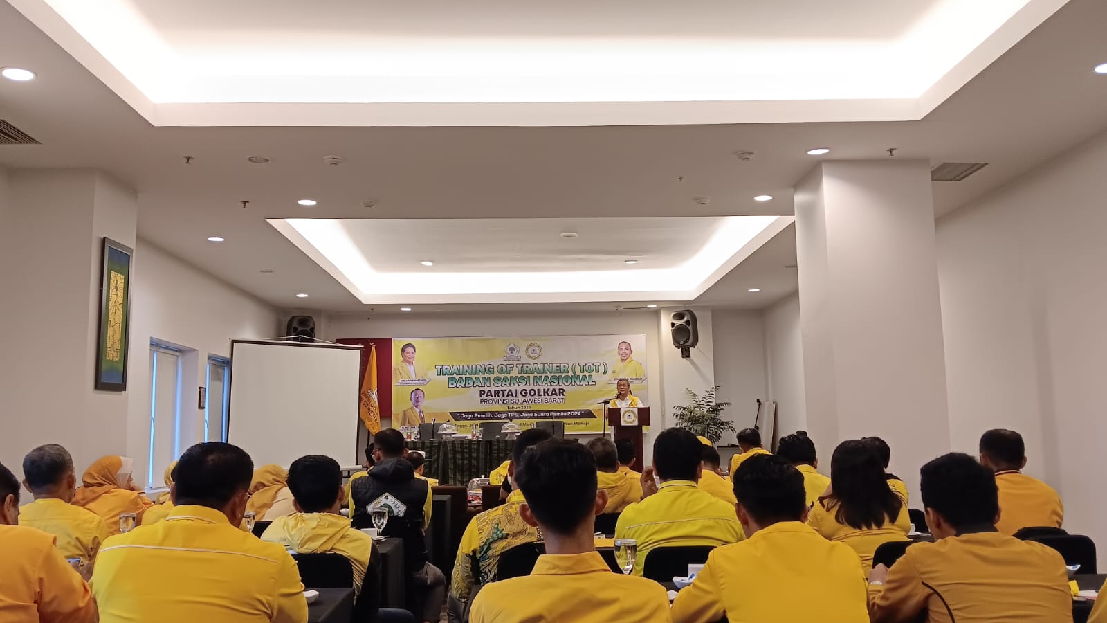 Amankan Suara di TPS, Golkar Sulbar Gelar TOT untuk Para Saksi