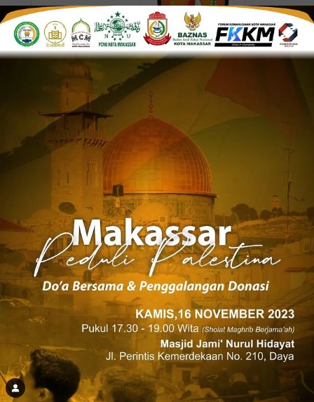 Kecamatan Biringkanaya Dukung Penggalangan Donasi untuk Palestina