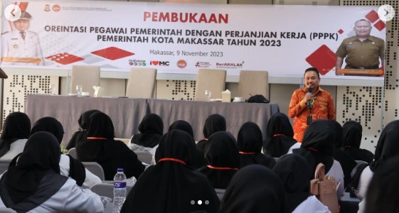 Kadis DKP Jadi Narasumber Pembukaan Orientasi PPPK Kota Makassar