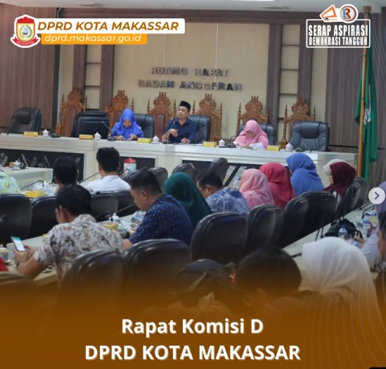 Komisi D DPRD Makassar Gelar RDP bahas Implementasi Standar Pelayanan