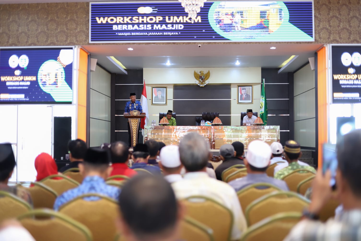 Pj Wali Kota Akbar Ali Dukung Workshop UMKM Berbasis Masjid, Masjid Makmur Ekonomi Masyarakat Meningkat
