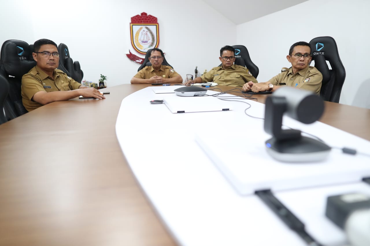 Sekda Kota Makassar Hadiri Rakor Pengelolaan Sampah Stranas PK yang Digelar KPK