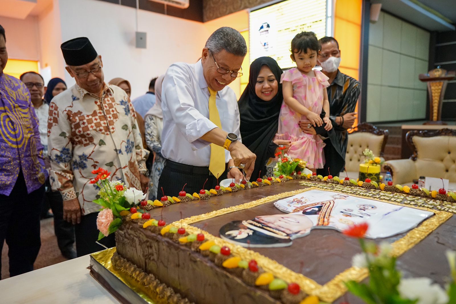 Menyentuh, Taufan Pawe Syukuran HUT Terakhir Sebagai Wali Kota Parepare Bersama Jajaran: Terima Kasih Semuanya