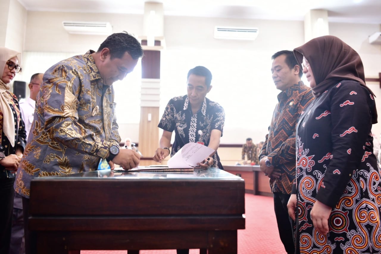 Penandatanganan NPHD Pilkada Untuk Tahun 2023 Rp224 Miliar, Sulsel yang Pertama di Indonesia