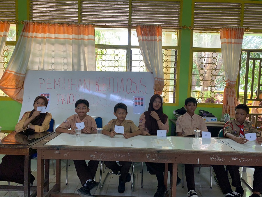 SMPN 3 Parepare Sukses Gelar Pilketos, Sahara Assyifa Terpilih Ketua OSIS