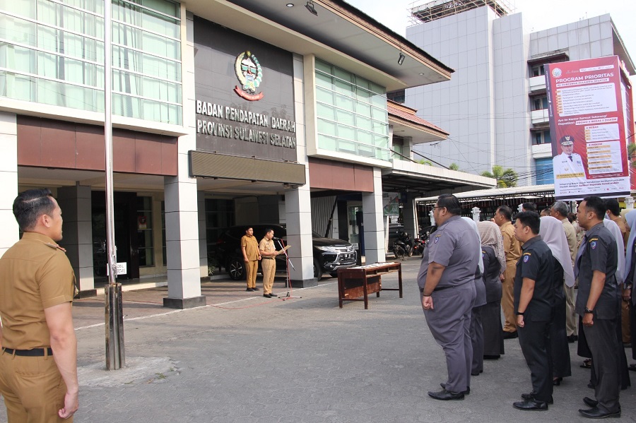 Kepala Bapenda Sulsel Pimpin Apel Pakta Integritas Netralitas ASN di Pilkada 2024