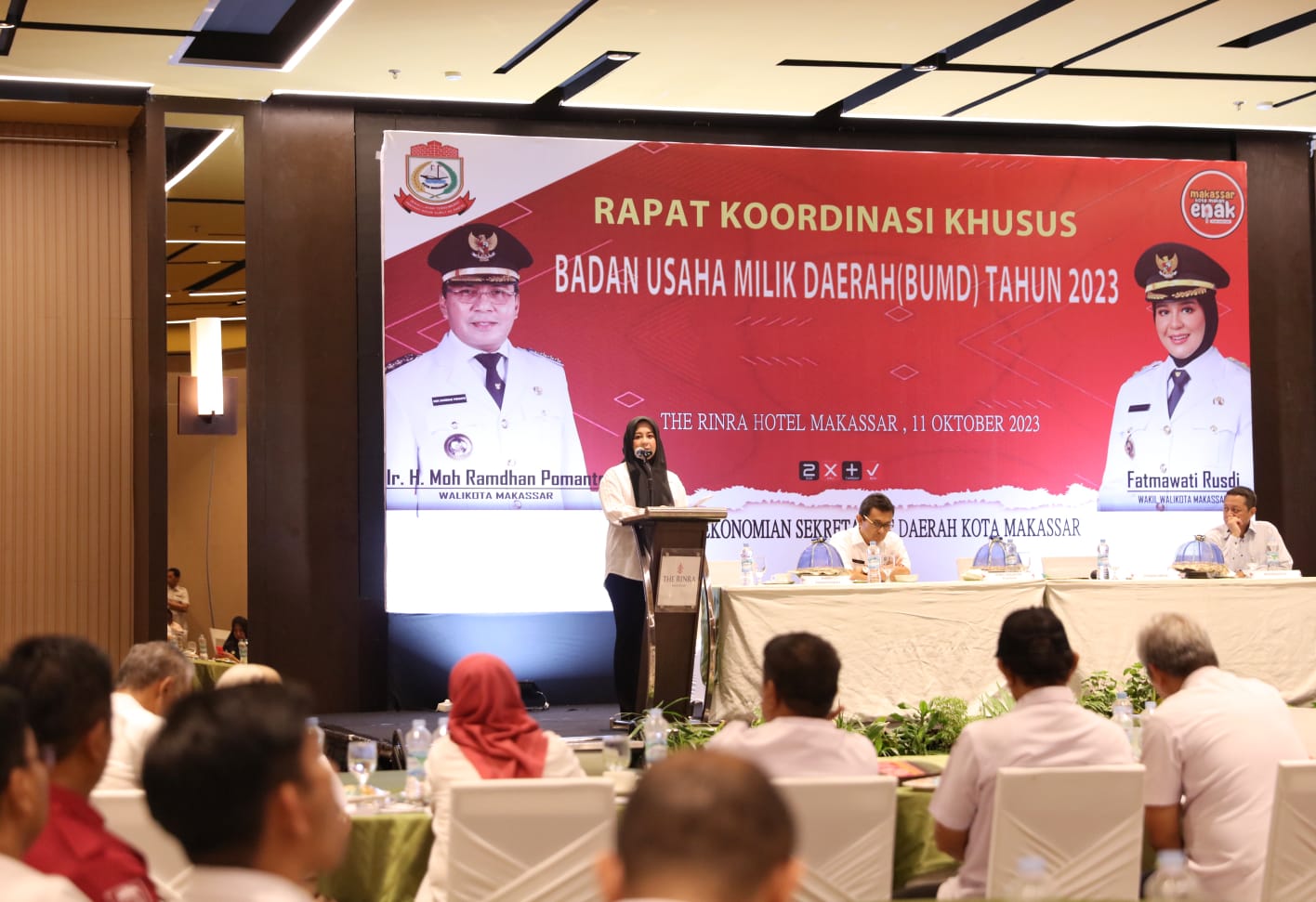 Fatmawati Rusdi Harap BUMD Ciptakan Strategi agar Bisa Bersaing dengan Badan Usaha Lainnya