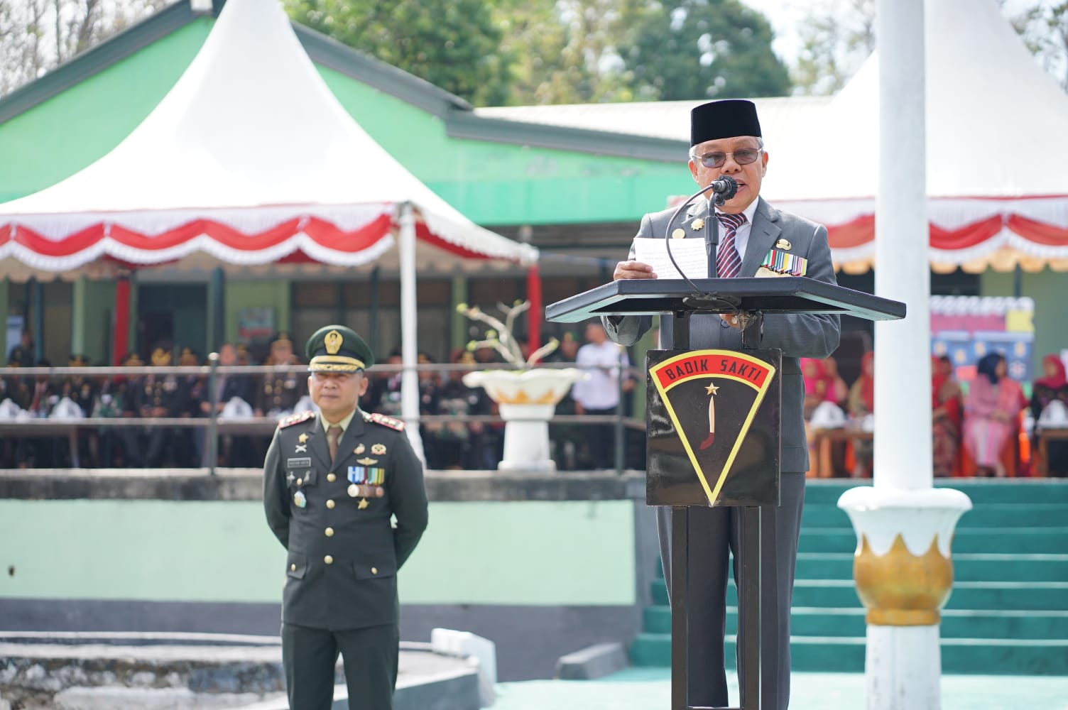 Taufan Pawe Hadir di Peringatan HUT ke-78 TNI di Makodim Parepare, Tegaskan TNI Selalu di Hati Rakyat 