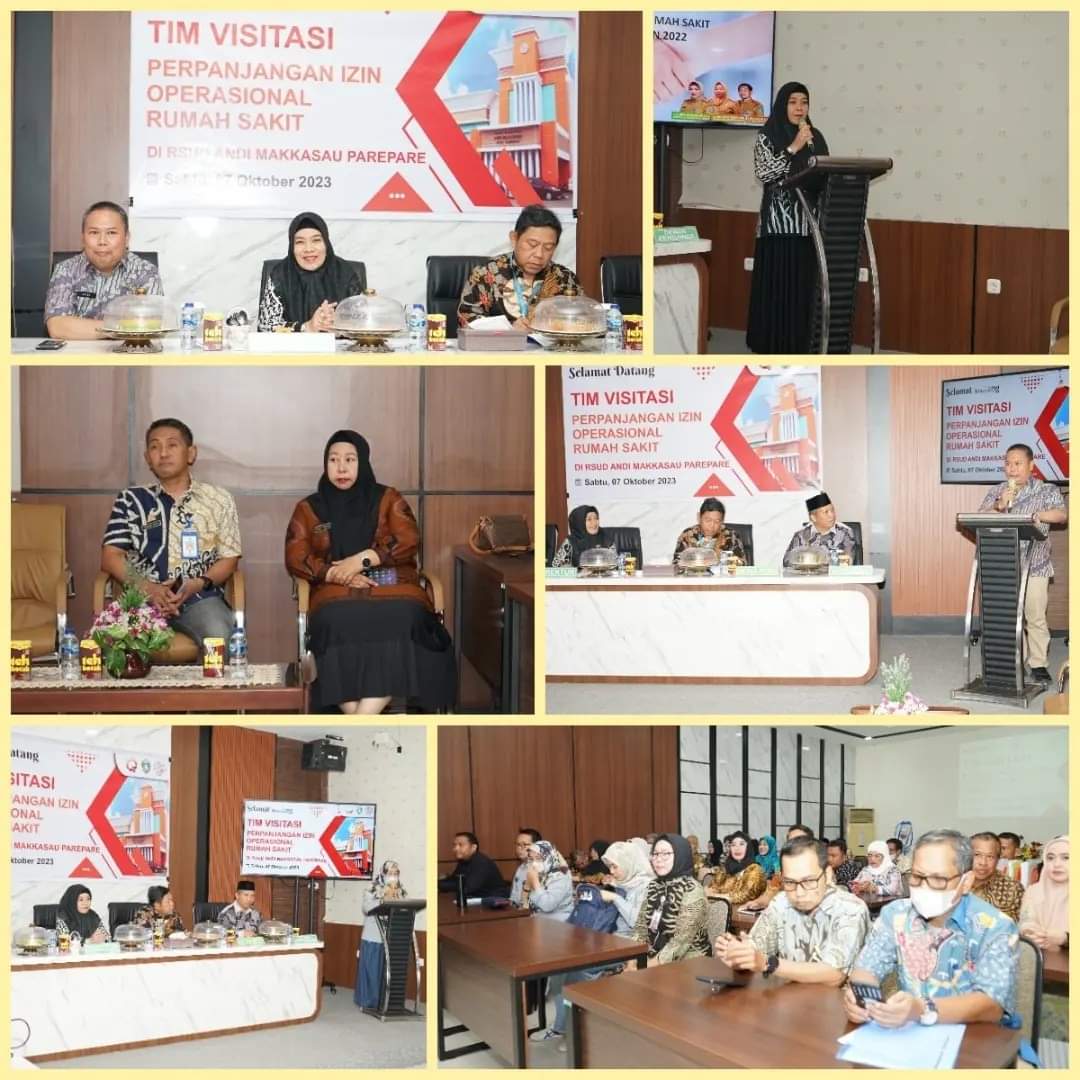 Tim Visitasi Dinkes Sulsel Nilai Positif Kunjungan ke RSUD Andi Makkasau
