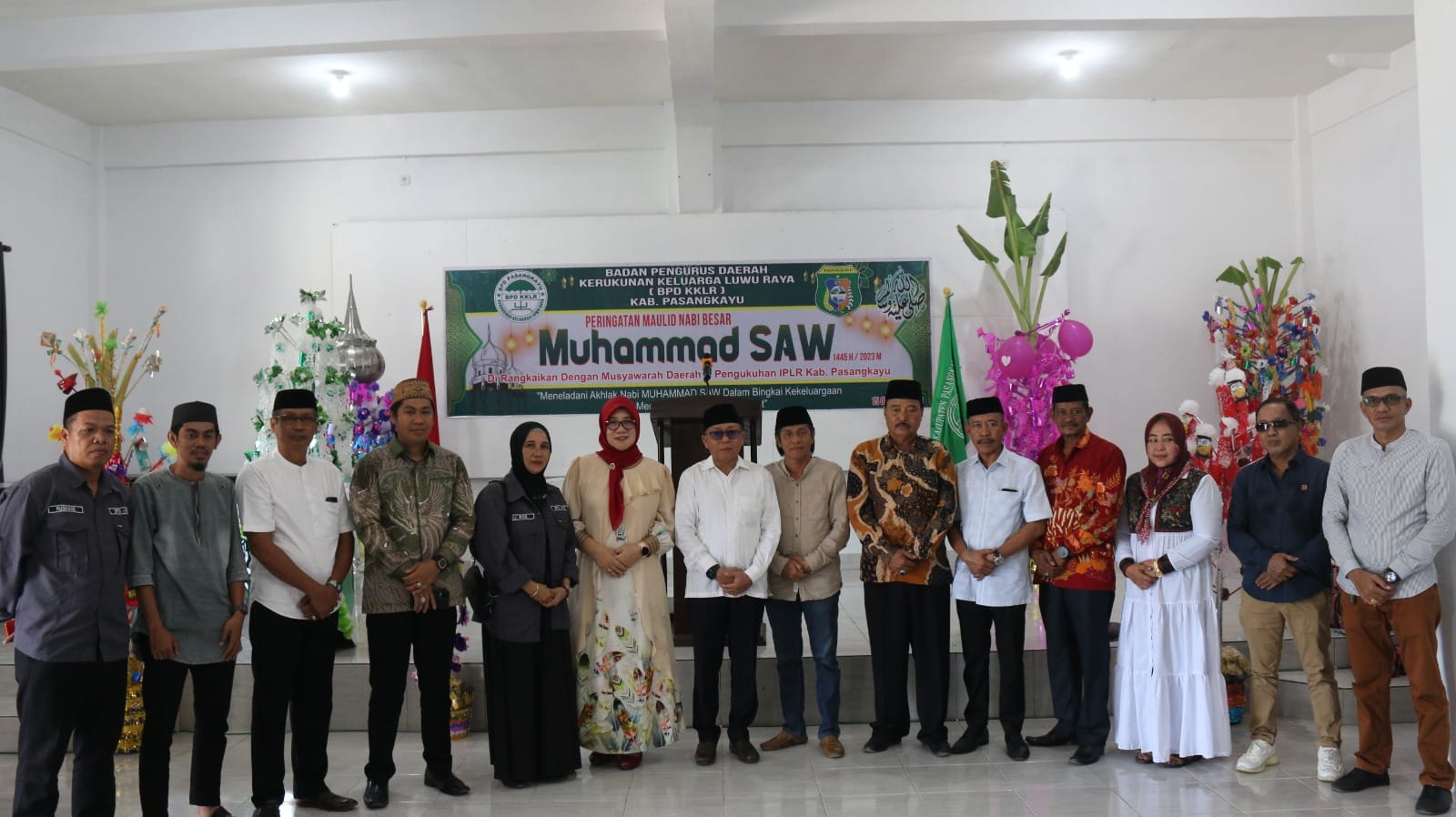 Herny dan Agus Hadiri Maulid yang Digelar Kerukunan Keluarga Luwu Raya Pasangkayu