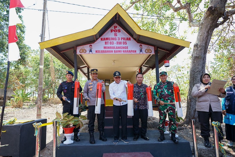 Dukung Polres Hadirkan Poskamling Tiga Pilar, Taufan Pawe Ajak Bersama Jaga Parepare Aman Kondusif