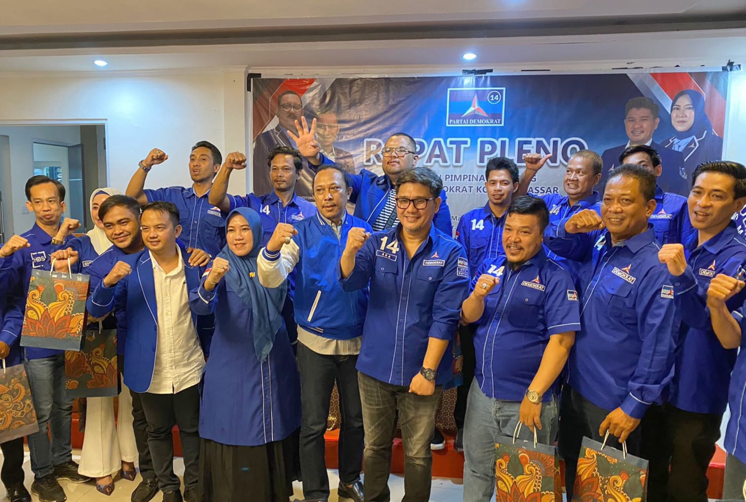 Konsolidasi Pemenangan Pemilu, Demokrat Makassar Gelar Pleno Pengusulan Ketua DPAC