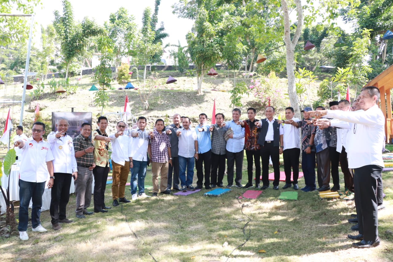 Legislator Taufiq Agus Hadiri Kegiatan Coffee Morning Bersama Pj Gubernur Sulbar