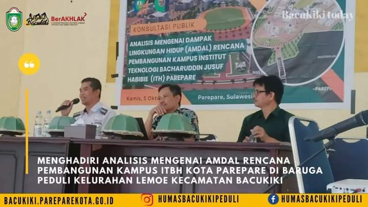 Konsultasi Publik Penyusunan AMDAL dan ANDALIN, ITH Segera Bangun Kampus di Bacukiki