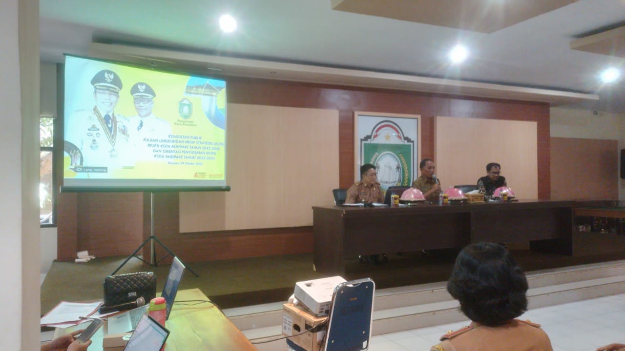 Pemkot Parepare Gelar Konsultasi Publik Kajian Lingkungan Hidup Strategis RPJPD 2025-2045
