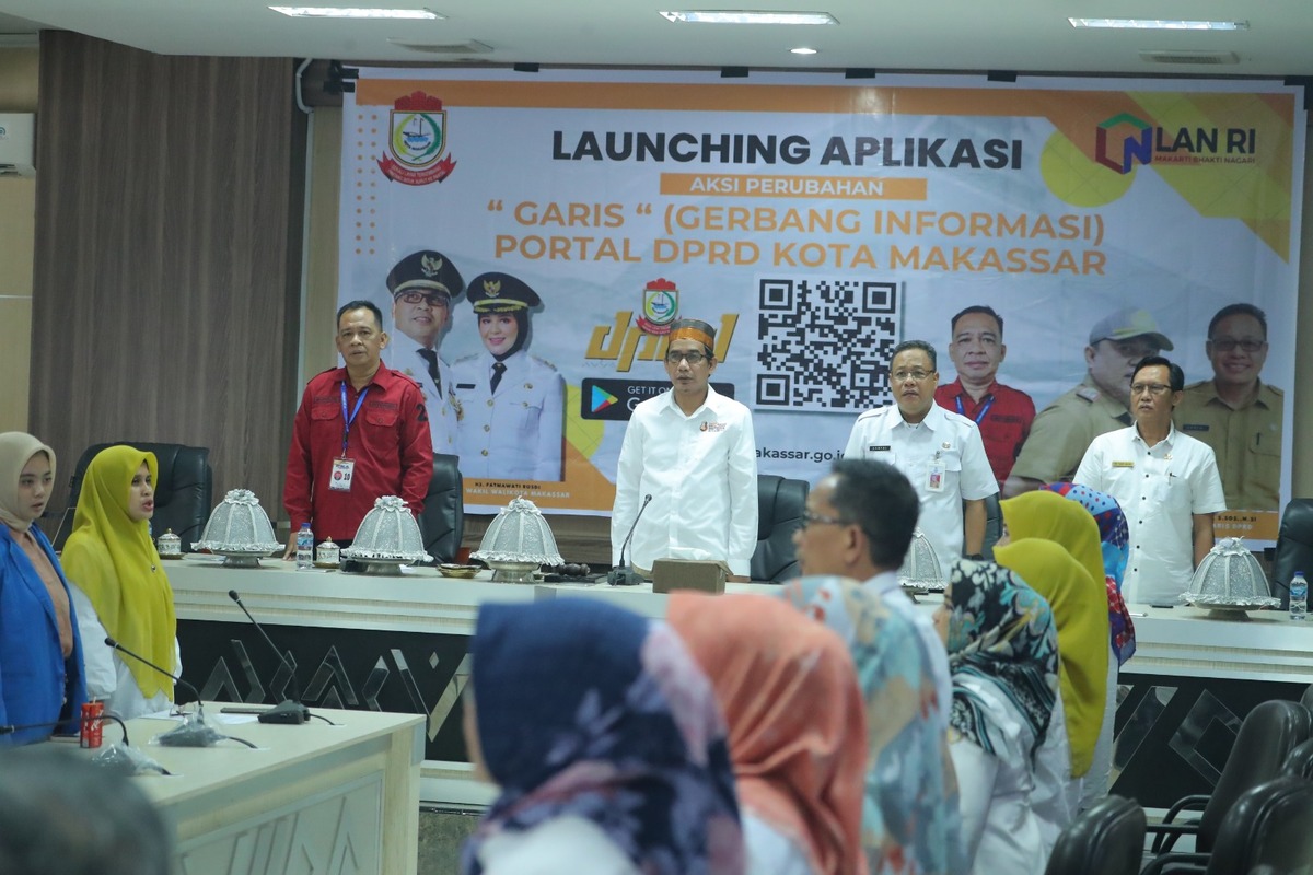 Dukung Keterbukaan Informasi, Sekretariat DPRD Makassar Luncurkan Aplikasi “Gerbang Informasi”