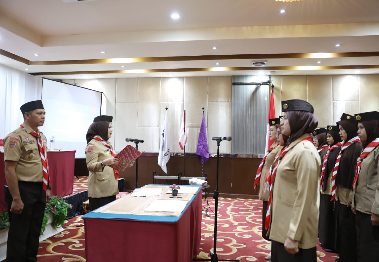 Kukuhkan Saka POM, Wawali Makassar Ajak Pramuka Ikut Awasi Peredaran Obat dan Makanan di Makassar 