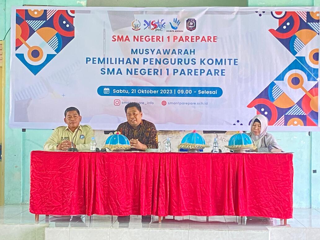 Nashir Terpilih Ketua Komite SMAN 1 Parepare, Siap Bangun Kolaborasi Jadikan Sekolah Lebih Unggul