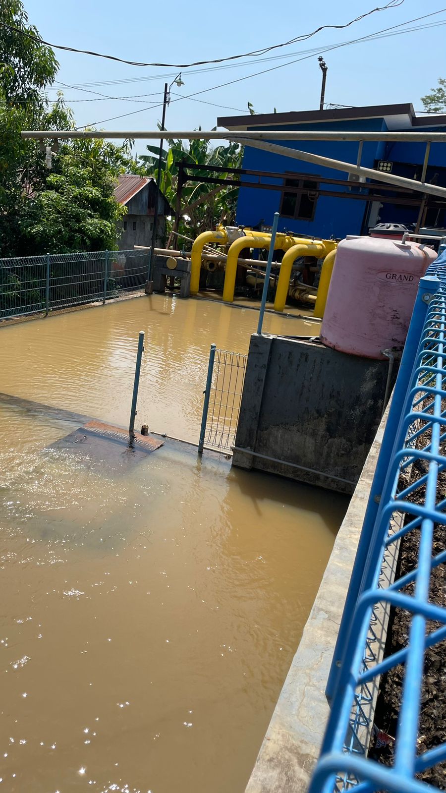 Alhamdulillah, Berkat Hujan Lebat Dua Hari, Instalasi PDAM Makassar di Antang Kembali Beroperasi