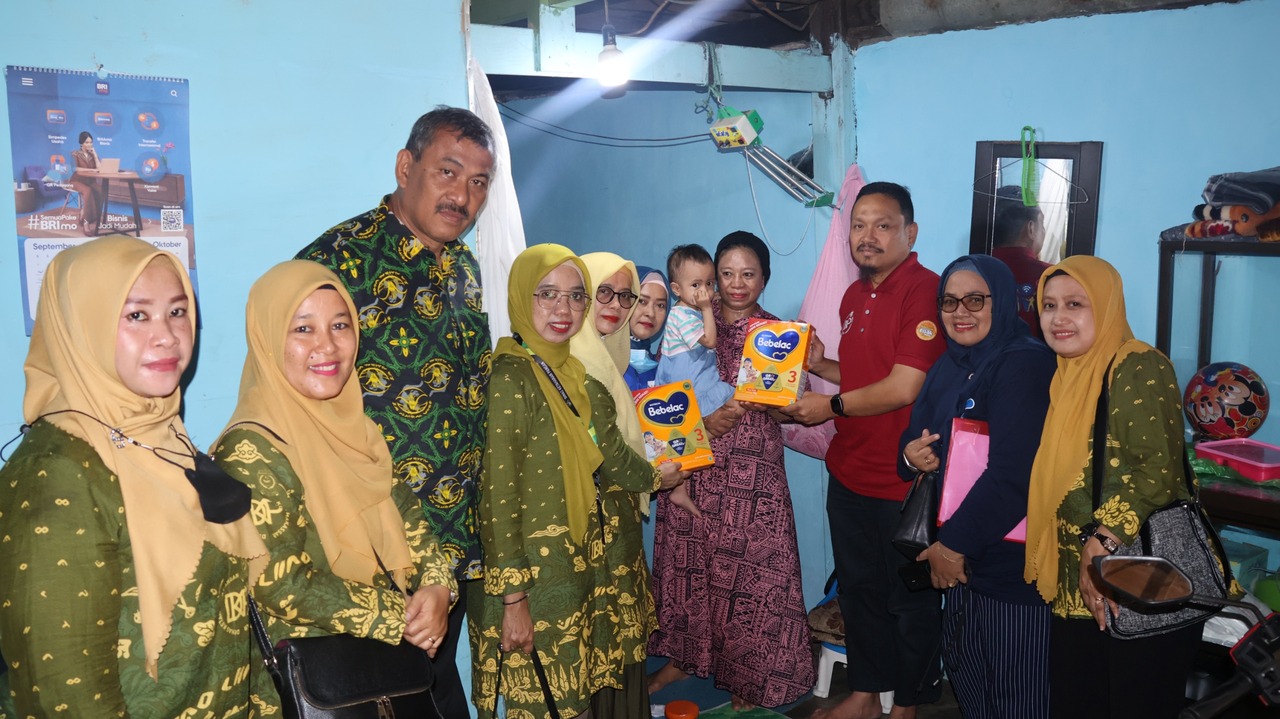 DKP Makassar Kunjungi Anak Stunting di Kelurahan Lembo dan Pannampu