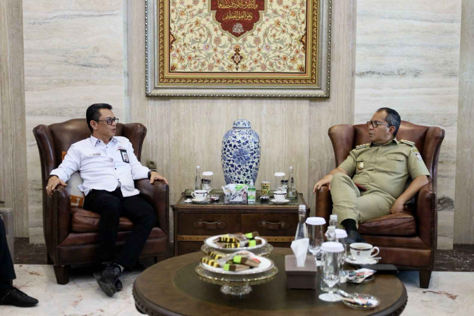 Ombudsman Sulsel Temui Wali Kota Makassar, Bahas Polemik Pasar Butung